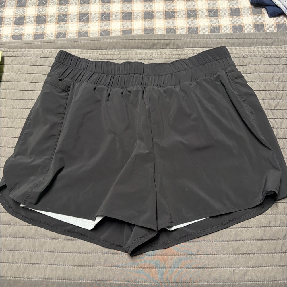 Women's Black Athletic Shorts